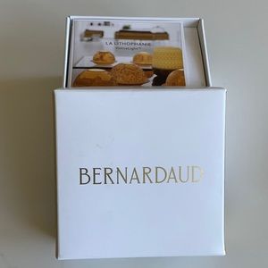 Bernardaud candle votive light. New and never used before. Never lit.